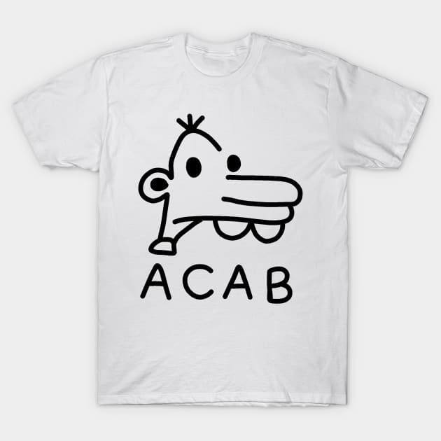 Manny Heffley ACAB T-Shirt by valentinahramov